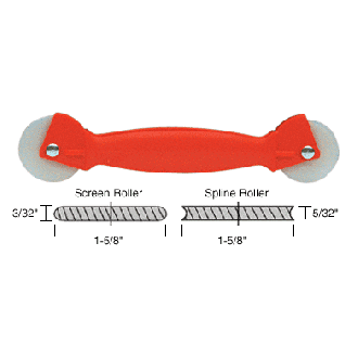 Basic Combination Nylon Wheel Screen and Spline Roller