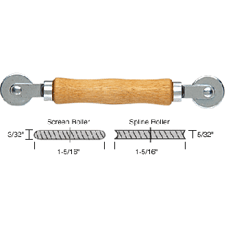 Basic Combination Steel Wheel Screen and Spline Roller
