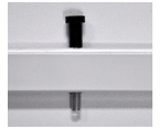 Spring Plunger for a Window Screen